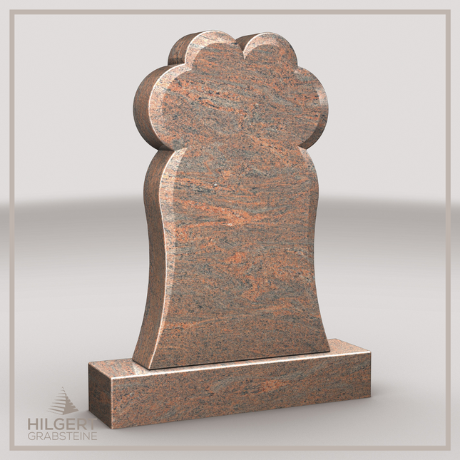 HO-LI-C018 | Hilgert Grabsteine | Stehender Grabstein aus Granit | auch als Urnengrabstein