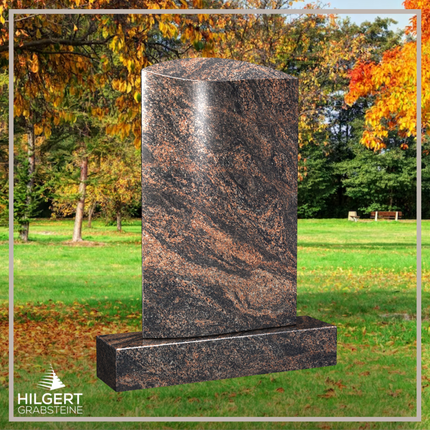 HO-LI-D133 | Hilgert Grabsteine | Stehender Grabstein aus Granit | auch als Urnengrabstein