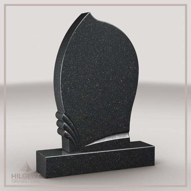 HO-LI-D134 | Hilgert Grabsteine | Stehender Grabstein aus Granit | auch als Urnengrabstein