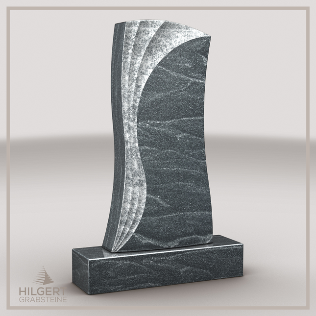HO-LI-D172 | Hilgert Grabsteine | Stehender Grabstein aus Granit | auch als Urnengrabstein