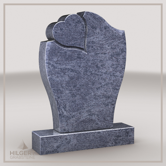 HO-LI-C086 | Hilgert Grabsteine | Stehender Grabstein aus Granit | auch als Urnengrabstein