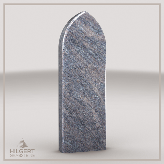 HO-LI-C025 | Hilgert Grabsteine | Stehender Grabstein aus Granit | auch als Urnengrabstein