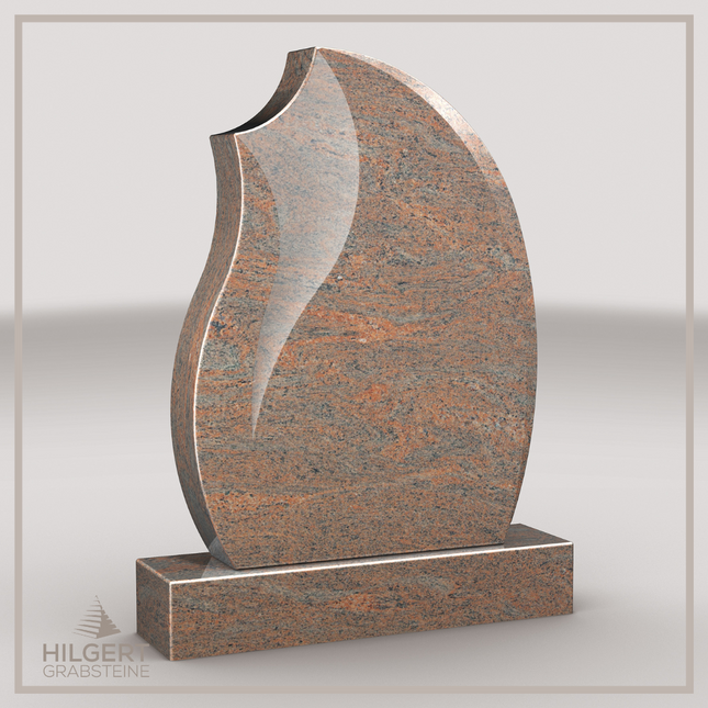 HO-LI-C039 | Hilgert Grabsteine | Stehender Grabstein aus Granit | auch als Urnengrabstein