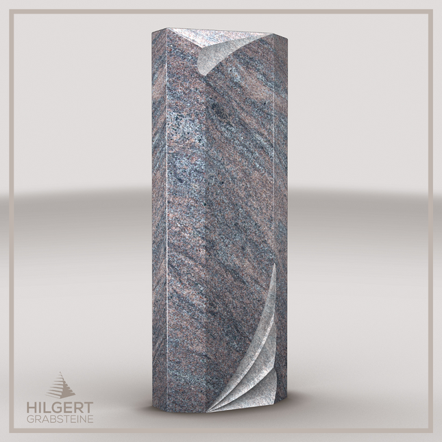 HO-LI-D152 | Hilgert Grabsteine | Stehender Grabstein aus Granit | auch als Urnengrabstein