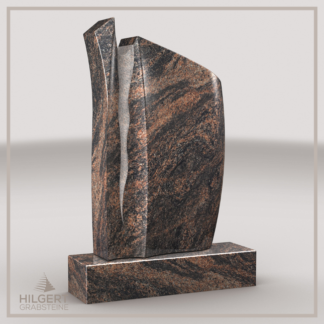 HO-LI-D153 | Hilgert Grabsteine | Stehender Grabstein aus Granit | auch als Urnengrabstein