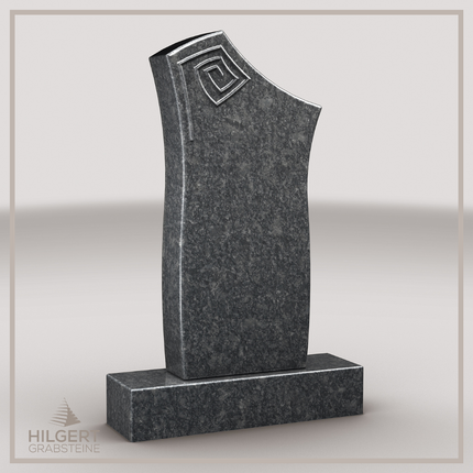 HO-LI-D154 | Hilgert Grabsteine | Stehender Grabstein aus Granit | auch als Urnengrabstein