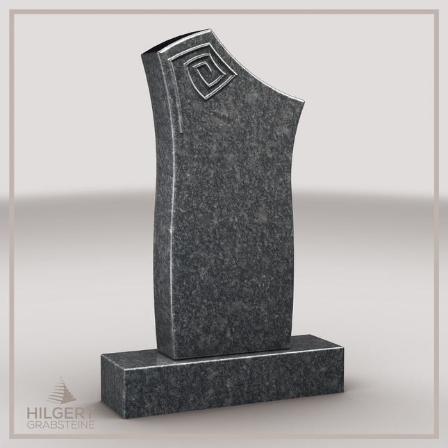 HO-LI-D154 | Hilgert Grabsteine | Stehender Grabstein aus Granit | auch als Urnengrabstein