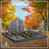 UR-LI-M005 | Hilgert Grabsteine | Stehender Grabstein aus Granit