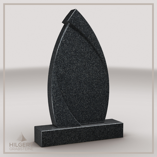 HO-LI-D180 | Hilgert Grabsteine | Stehender Grabstein aus Granit | auch als Urnengrabstein