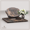 LI-LI-B043 | Hilgert Grabsteine | Liegender Grabstein | Granit