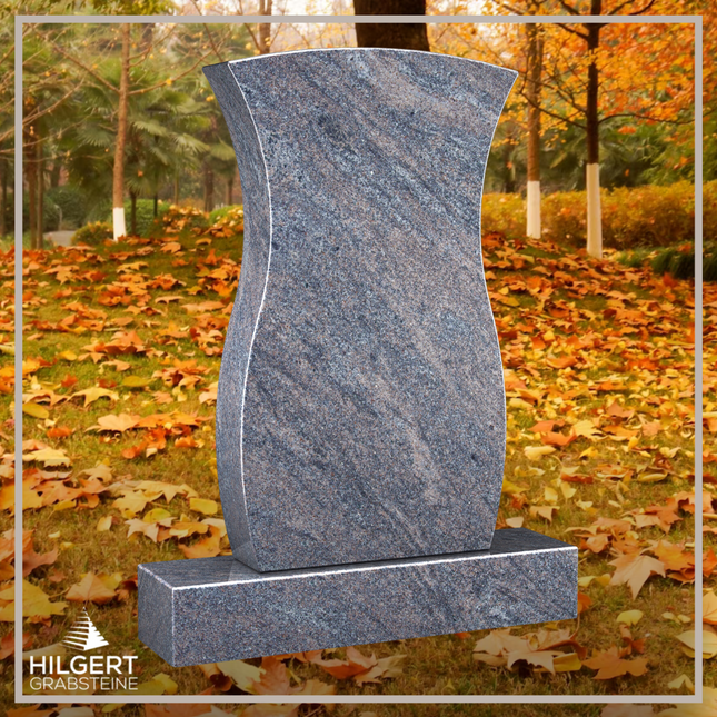 HO-LI-A018 | Hilgert Grabsteine | Stehender Grabstein aus Granit | auch als Urnengrabstein