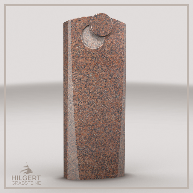 HO-LI-C096 | Hilgert Grabsteine | Stehender Grabstein aus Granit | auch als Urnengrabstein