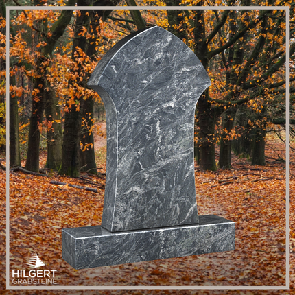 HO-LI-A019 | Hilgert Grabsteine | Stehender Grabstein aus Granit | auch als Urnengrabstein