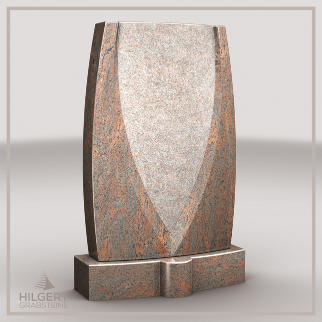 HO-LI-C098 | Hilgert Grabsteine | Stehender Grabstein aus Granit | auch als Urnengrabstein