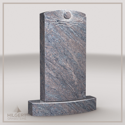 HO-LI-C102 | Hilgert Grabsteine | Stehender Grabstein aus Granit | auch als Urnengrabstein