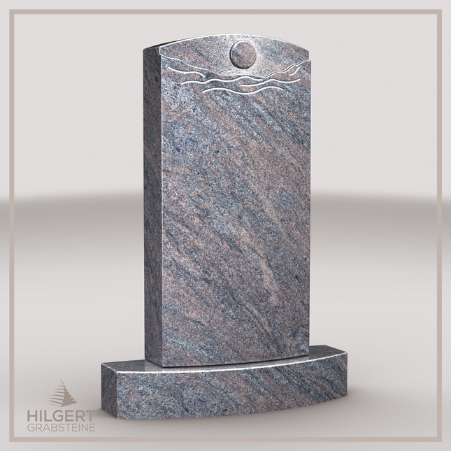 HO-LI-C102 | Hilgert Grabsteine | Stehender Grabstein aus Granit | auch als Urnengrabstein