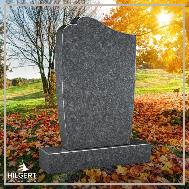 HO-LI-A021 | Hilgert Grabsteine | Stehender Grabstein aus Granit | auch als Urnengrabstein