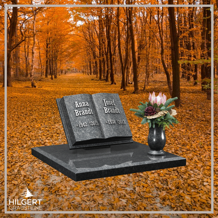 LI-LI-D022 | Hilgert Grabsteine | Liegender Grabstein | Granit