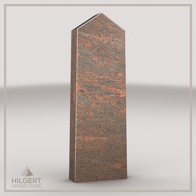 HO-LI-A024 | Hilgert Grabsteine | Stehender Grabstein aus Granit | auch als Urnengrabstein