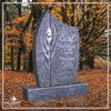 HO-LI-C103 | Hilgert Grabsteine | Stehender Grabstein aus Granit | auch als Urnengrabstein