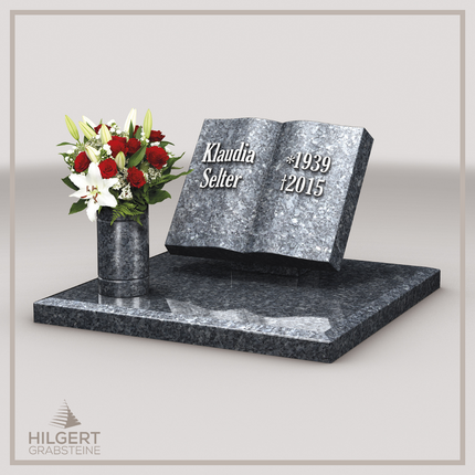 LI-LI-B057 | Hilgert Grabsteine | Liegender Grabstein | Granit