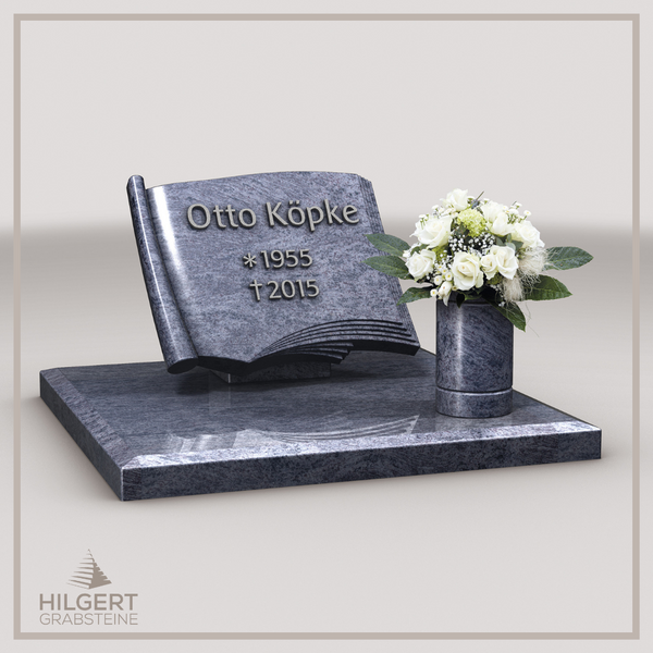 LI-LI-D127 | Hilgert Grabsteine | Liegender Grabstein | Granit