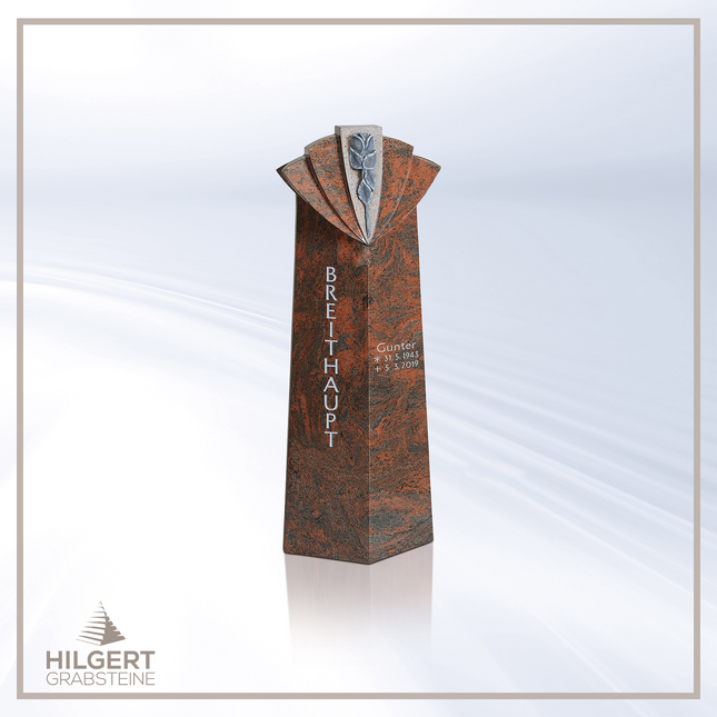 HO-HA-645 | Hilgert Grabsteine | Stehender Grabstein aus Naturstein