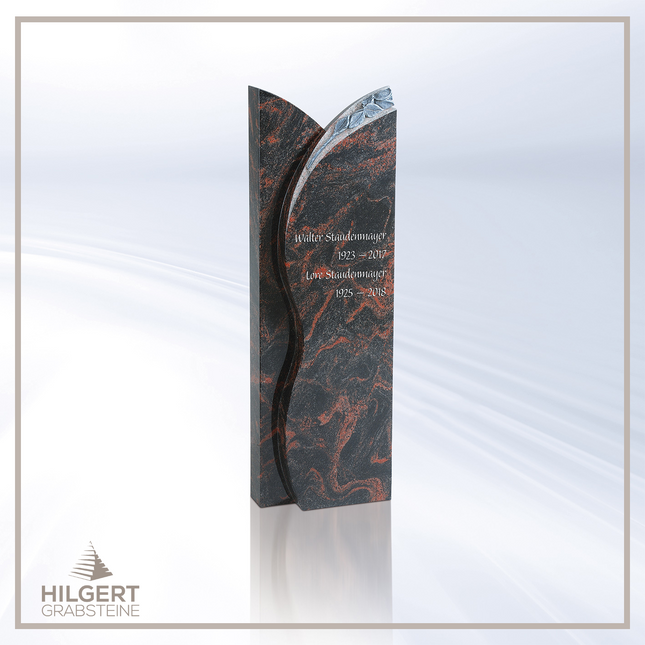 HO-HA-649 | Hilgert Grabsteine | Stehender Grabstein aus Naturstein