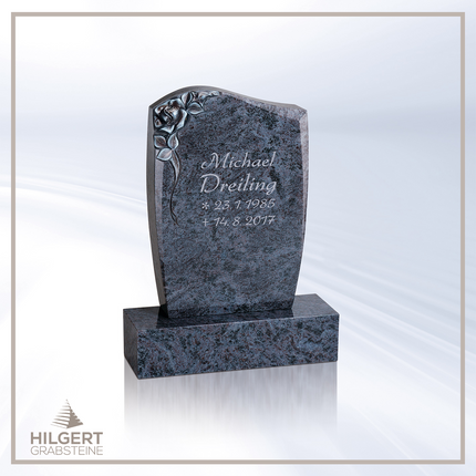 HO-HA-653 | Hilgert Grabsteine | Stehender Grabstein aus Naturstein