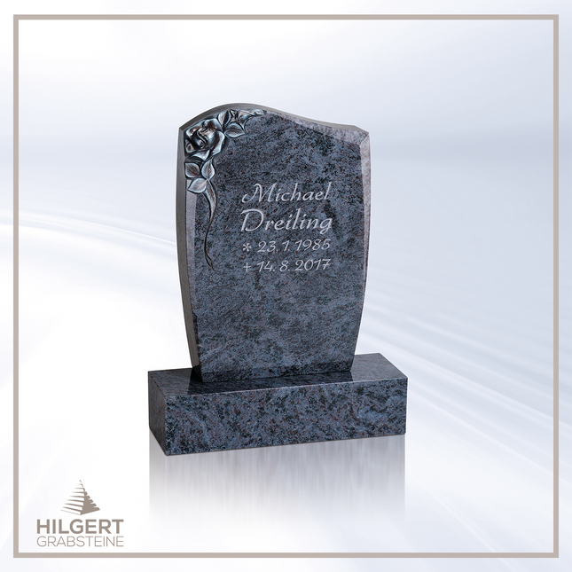 HO-HA-653 | Hilgert Grabsteine | Stehender Grabstein aus Naturstein