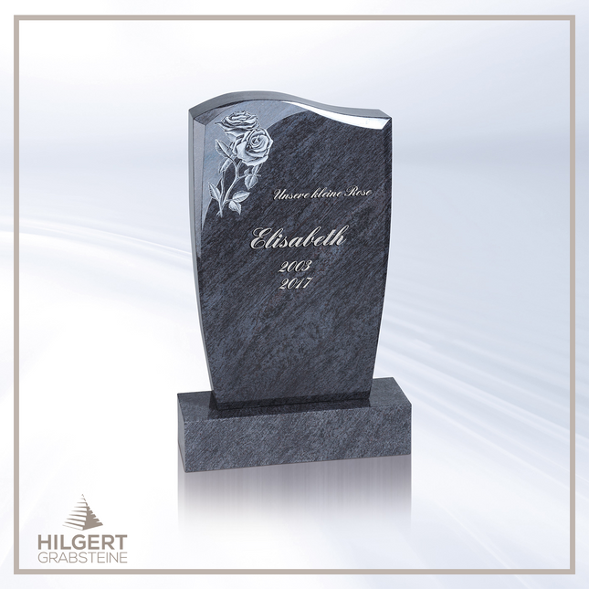HO-HA-653 | Hilgert Grabsteine | Stehender Grabstein aus Naturstein