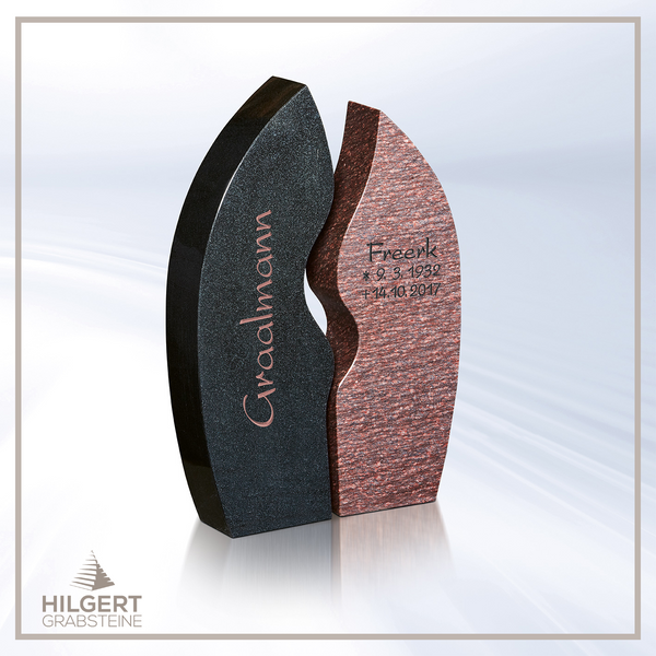 HO-HA-661 | Hilgert Grabsteine | Stehender Grabstein aus Naturstein