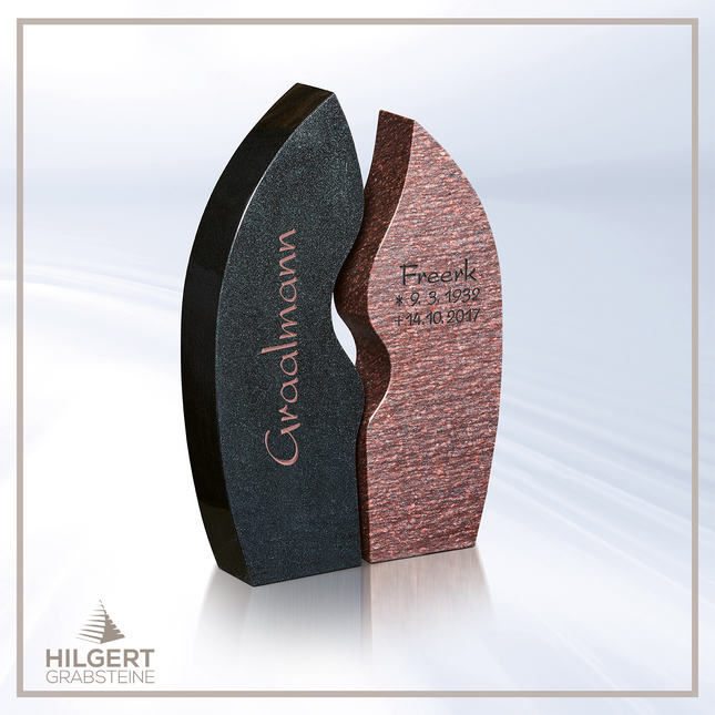 HO-HA-661 | Hilgert Grabsteine | Stehender Grabstein aus Naturstein