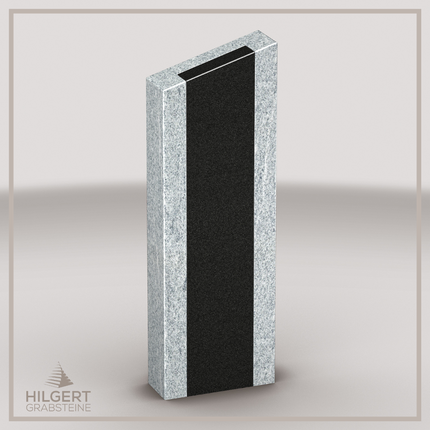 HO-LI-C109 | Hilgert Grabsteine | Stehender Grabstein aus Granit | auch als Urnengrabstein