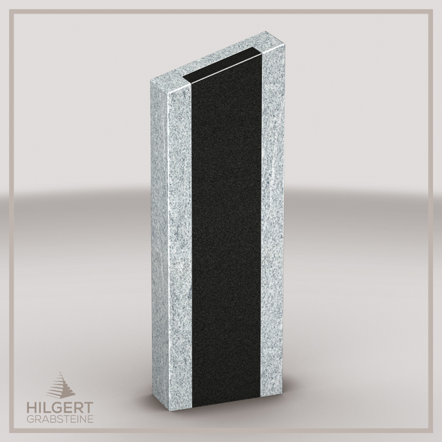 HO-LI-C109 | Hilgert Grabsteine | Stehender Grabstein aus Granit | auch als Urnengrabstein
