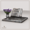 LI-LI-D129 | Hilgert Grabsteine | Liegender Grabstein | Granit