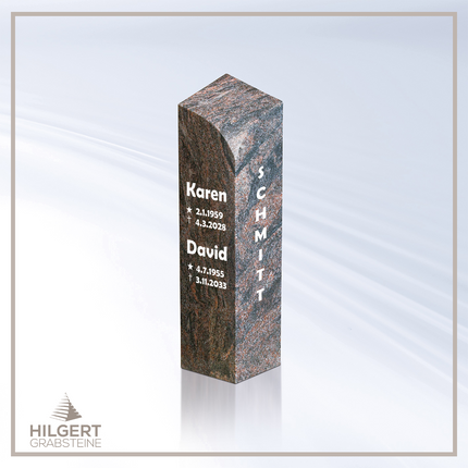 HO-HA-684 | Hilgert Grabsteine | Stehender Grabstein aus Naturstein