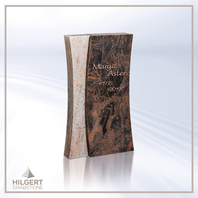 HO-HA-690 | Hilgert Grabsteine | Stehender Grabstein aus Naturstein