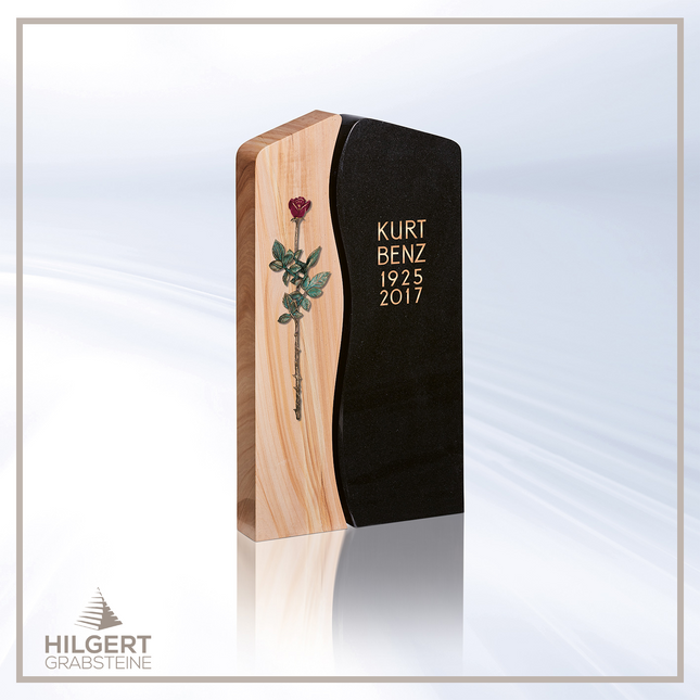 HO-HA-696 | Hilgert Grabsteine | Stehender Grabstein aus Naturstein