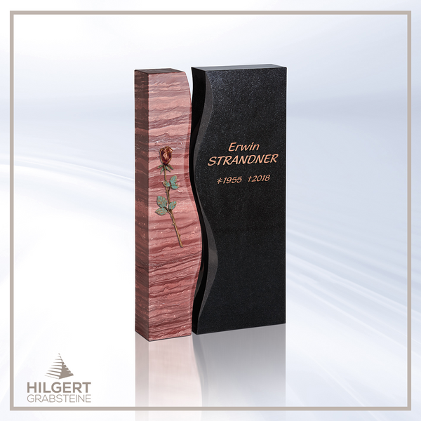 HO-HA-698 | Hilgert Grabsteine | Stehender Grabstein aus Naturstein