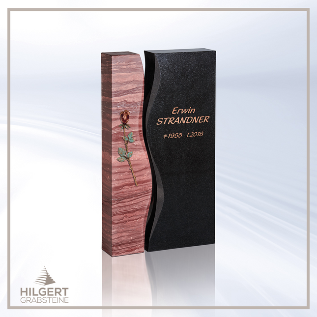 HO-HA-698 | Hilgert Grabsteine | Stehender Grabstein aus Naturstein