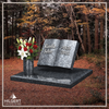 LI-LI-B057 | Hilgert Grabsteine | Liegender Grabstein | Granit