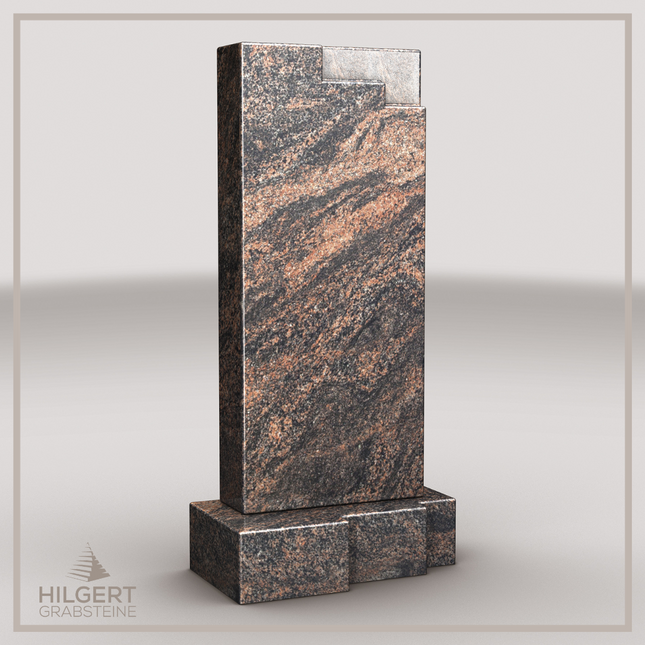 HO-LI-D157 | Hilgert Grabsteine | Stehender Grabstein aus Granit | auch als Urnengrabstein