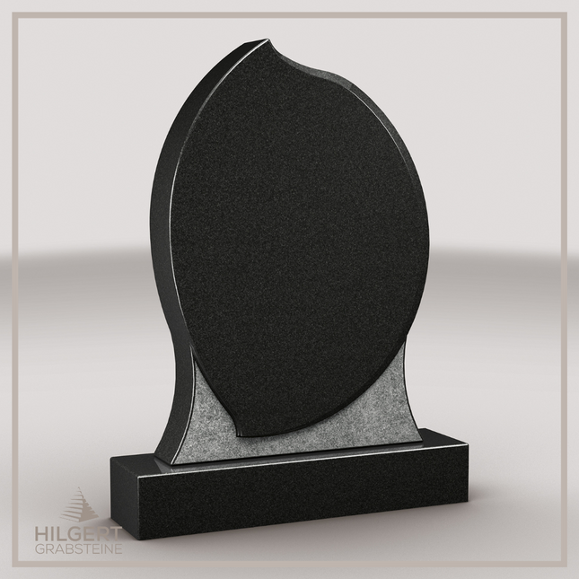 HO-LI-C044 | Hilgert Grabsteine | Stehender Grabstein aus Granit | auch als Urnengrabstein