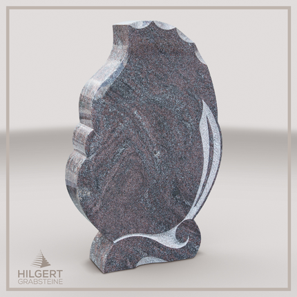 HO-LI-E022 | Hilgert Grabsteine | Stehender Grabstein aus Granit | auch als Urnengrabstein