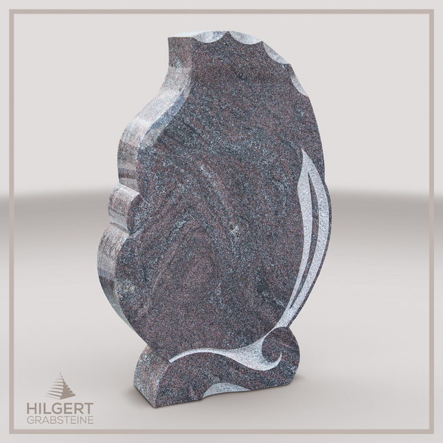 HO-LI-E022 | Hilgert Grabsteine | Stehender Grabstein aus Granit | auch als Urnengrabstein