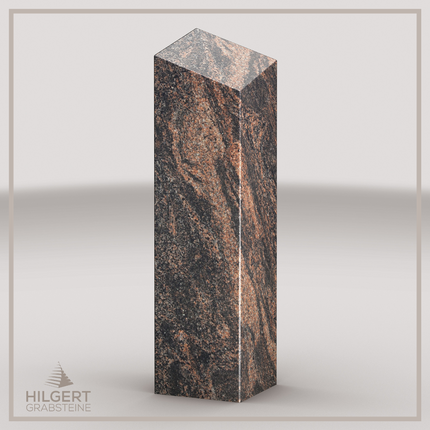 HO-LI-A028 | Hilgert Grabsteine | Stehender Grabstein aus Granit | auch als Urnengrabstein