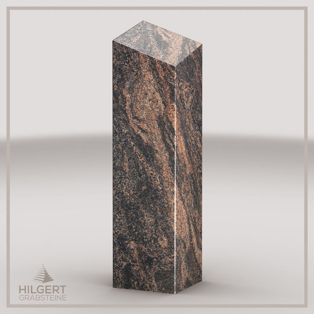 HO-LI-A028 | Hilgert Grabsteine | Stehender Grabstein aus Granit | auch als Urnengrabstein