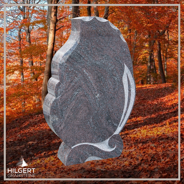 HO-LI-E022 | Hilgert Grabsteine | Stehender Grabstein aus Granit | auch als Urnengrabstein