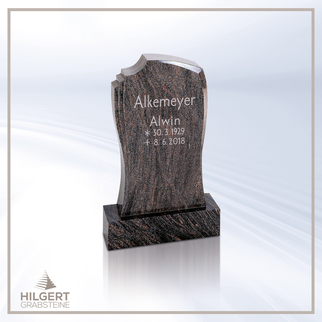 HO-HA-820 | Hilgert Grabsteine | Stehender Grabstein aus Naturstein